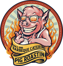 Pig Roastin logo and link to Home